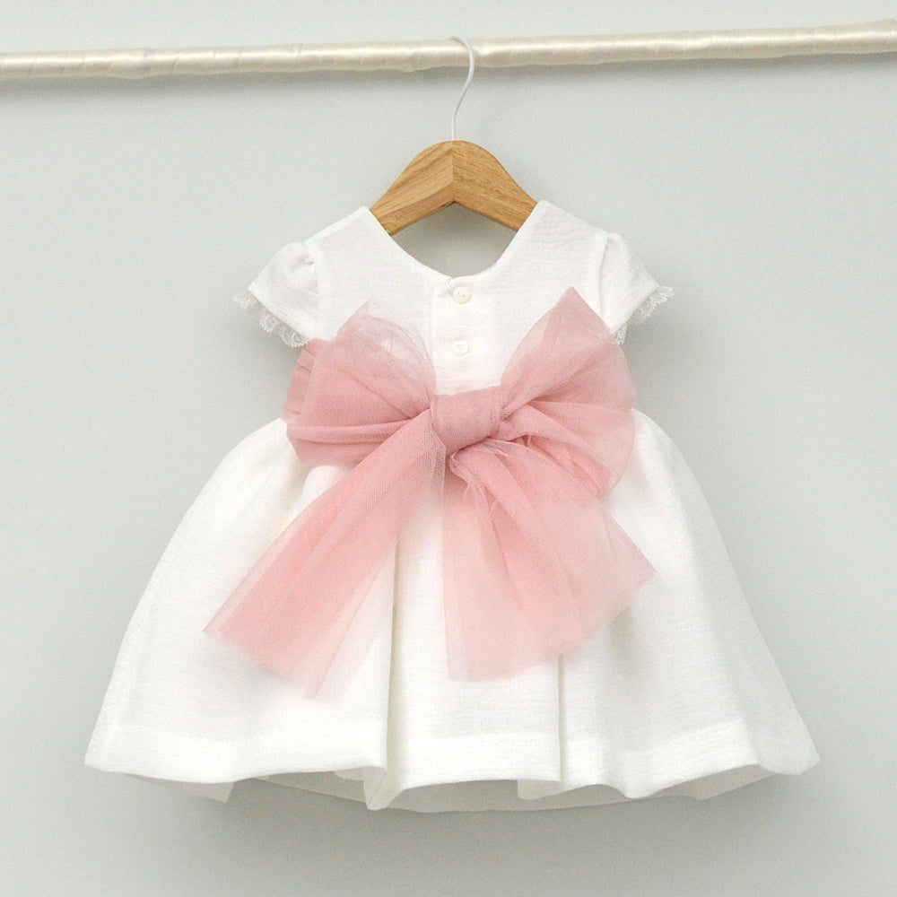 Vestido bebé Sofía bordado a mano