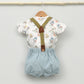 Conjunto bebé Tarifa con peto y camisa Mao