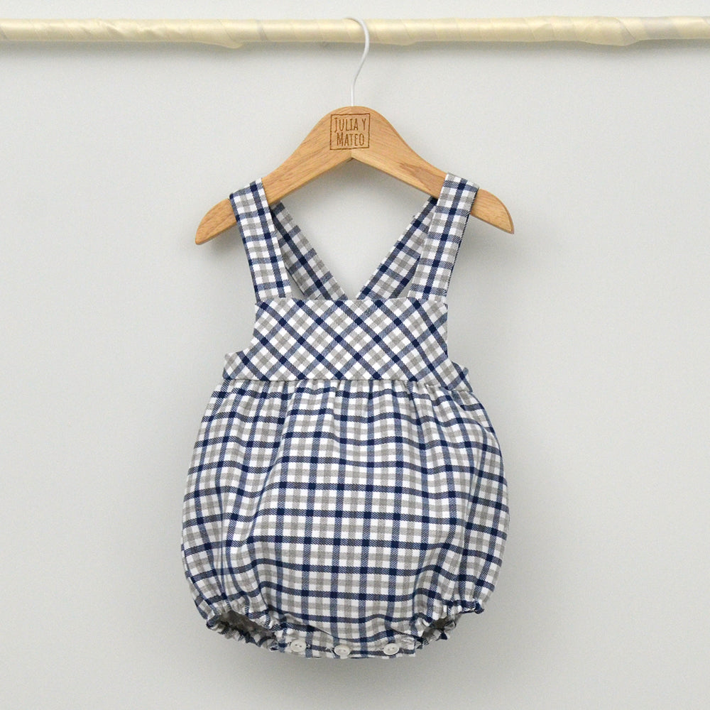 Conjunto bebé Thiago con ranita y camisa cuello bebé