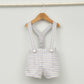 Conjunto bebé Santorini con peto y camisa Mao