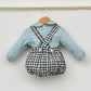 Conjunto bebé Martín con ranita y camisa cuello bebé