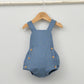 Conjunto vestir bebé con ranita y camisa cuello bebé de bambula "Hugo"