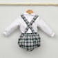 Conjunto bebé Hugo con ranita y camisa cuello bebé