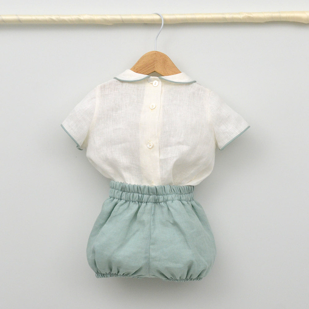 Conjunto bebé lino Beatriz