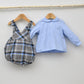 Conjunto bebé Mateo con ranita y camisa cuello bebé