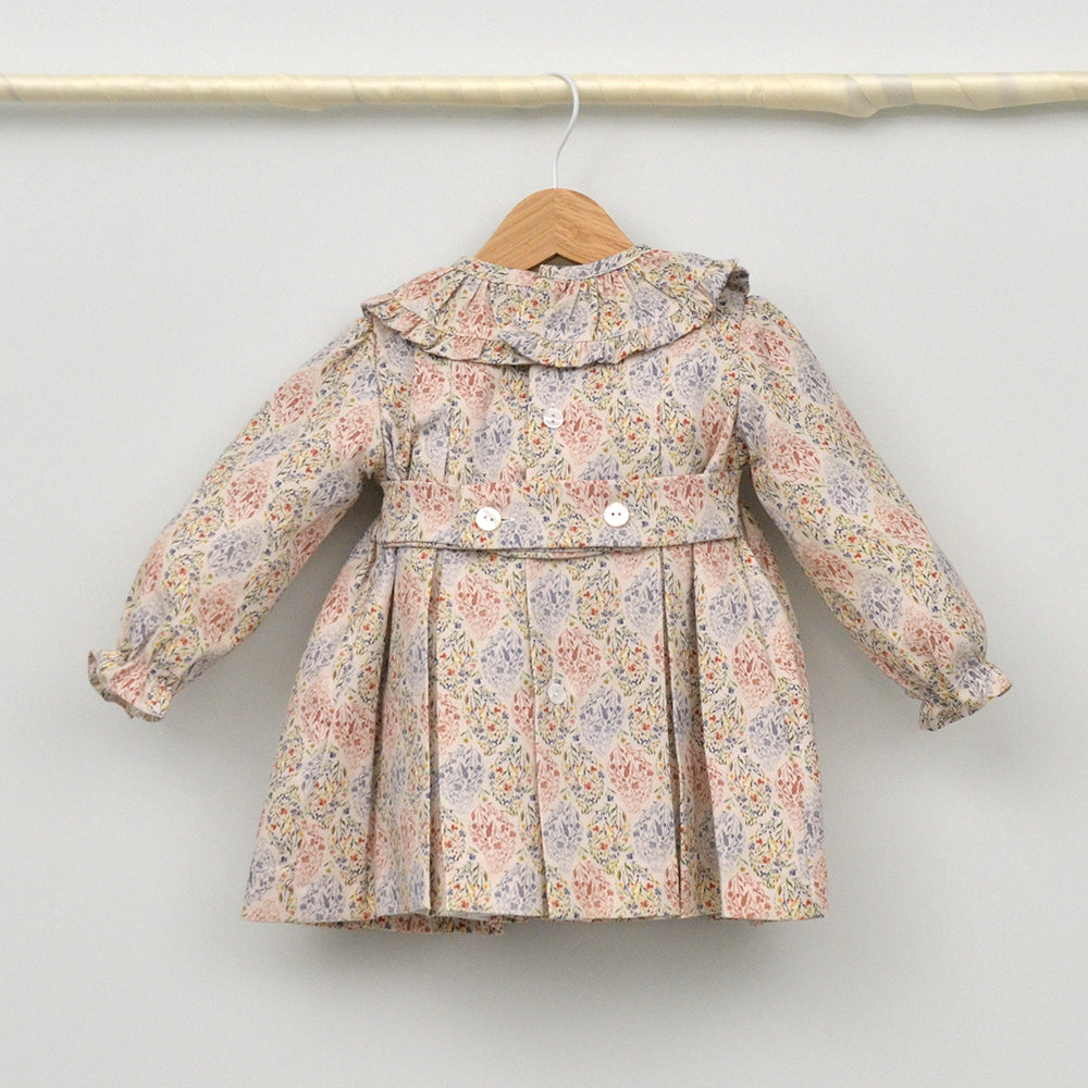 Vestido bebé Olivia punto Smock
