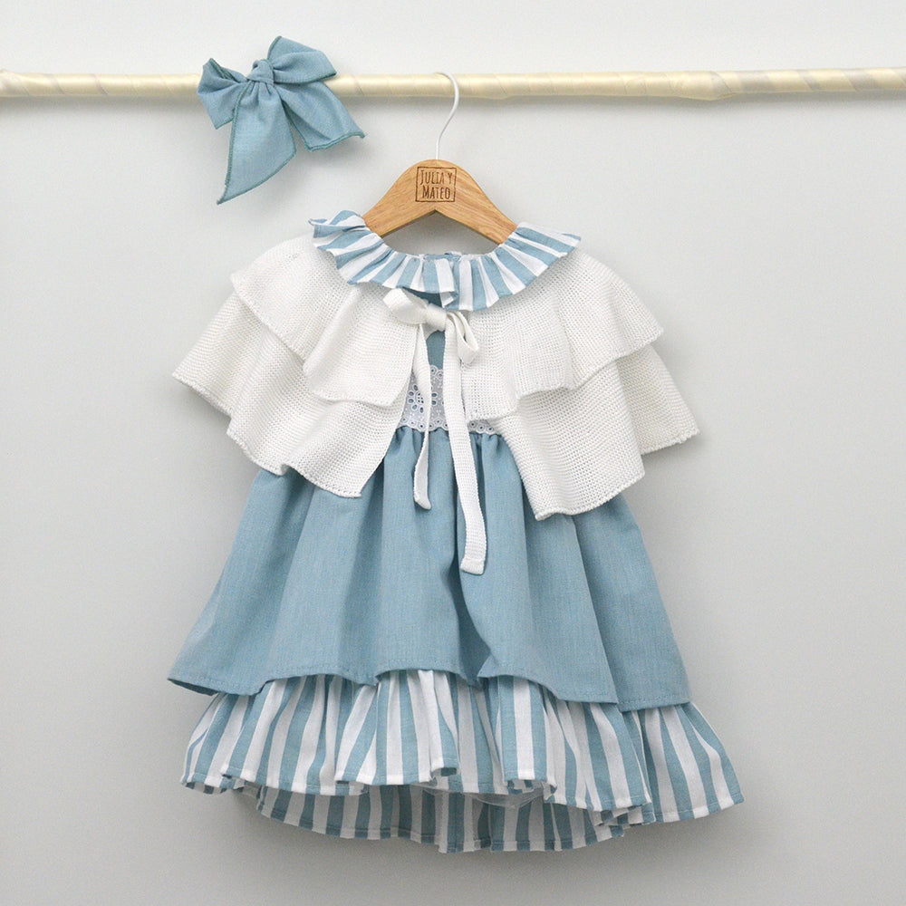 Capa Paula de Bautizo y Ceremonia de punto