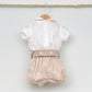 Conjunto bebé Marsella con pantalón, camisa y pajarita