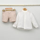 Conjunto Niño Marsella con camisa y pantalón con cinturón