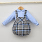 Conjunto bebé Mateo con ranita y camisa cuello bebé