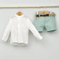 Conjunto Niño Corfú con camisa y pantalón con cinturón