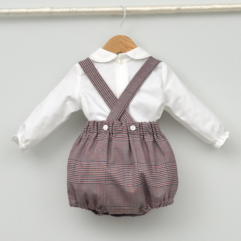 Conjunto vestir bebé con ranita y camisa cuello bebé "Melchor"