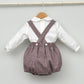 Conjunto vestir bebé con ranita y camisa cuello bebé "Melchor"