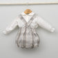 Conjunto vestir bebé con ranita y camisa cuello bebé "Lucas"