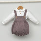 Conjunto vestir bebé con ranita y camisa cuello bebé "Melchor"