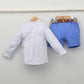Conjunto Niño Altea con camisa y pantalón con cinturón