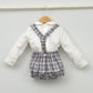 Conjunto vestir bebé con peto y camisa "Vega"