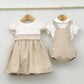Conjunto Niño Capri con camisa y pantalón con cinturón
