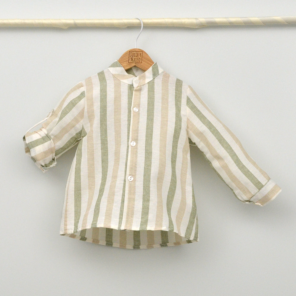 Conjunto Niño Granada con camisa y pantalón con cinturón
