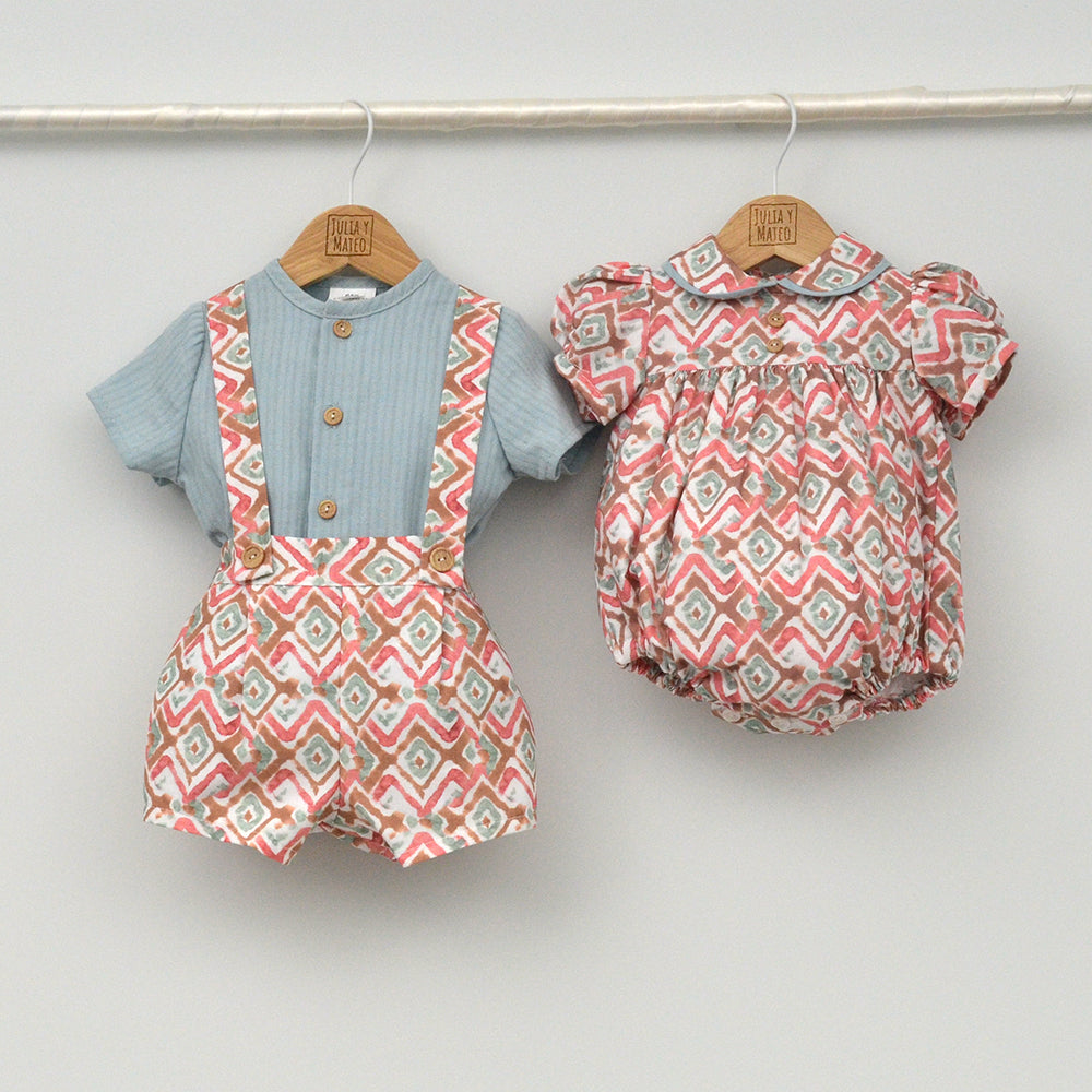 Jesusito bebé Menorca con culotte y diadema