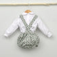 Conjunto bebé Mateo con ranita y camisa cuello bebé