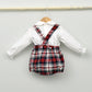 Conjunto bebé Noel con ranita y camisa cuello bebé