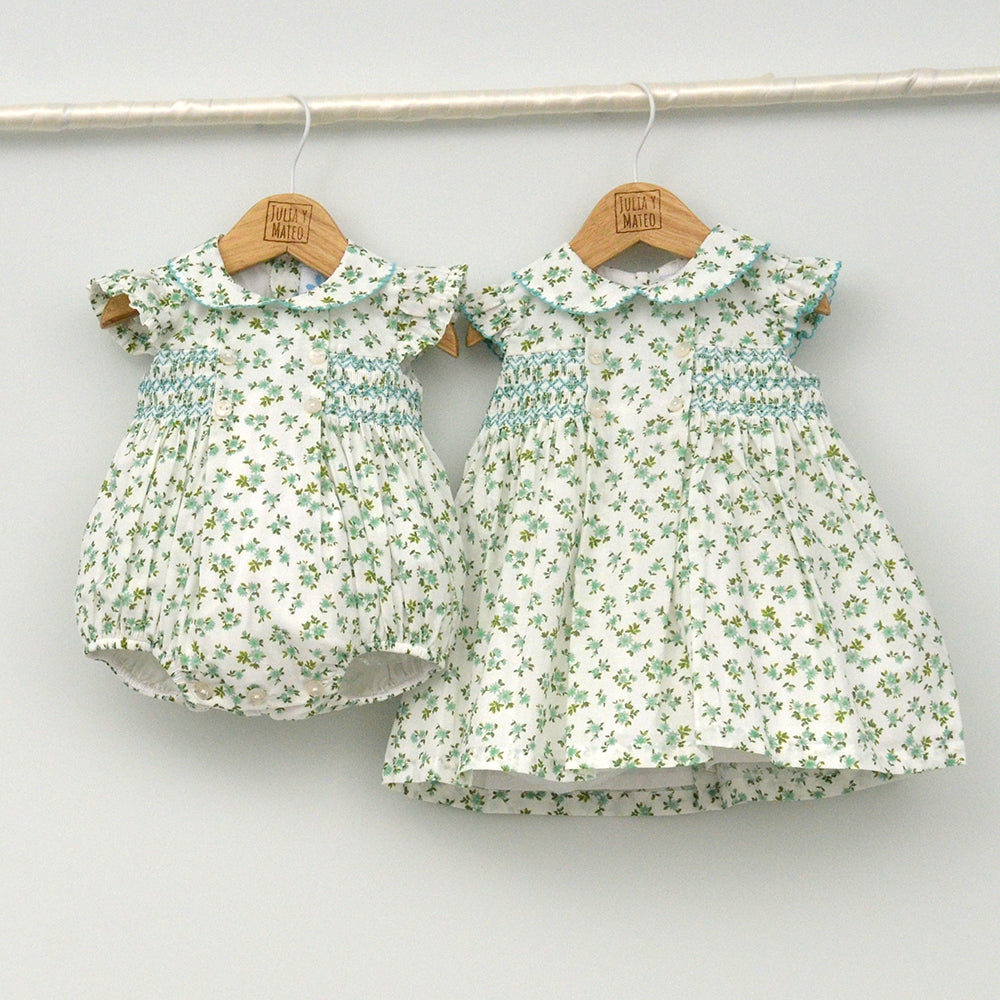 Vestido bebé Covadonga punto Smock