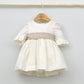Vestido bebés lino Leo