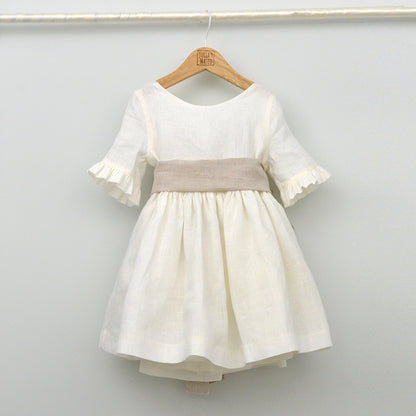 vestido de arras de niña hecho en españa