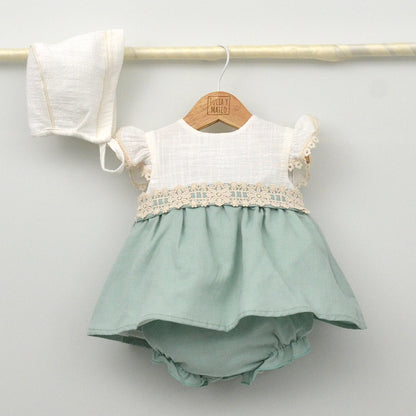 Jesusito bebé Corfú con culotte y capota