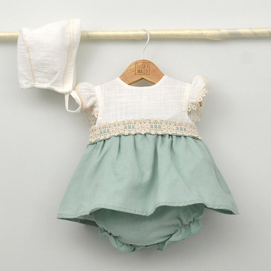 Jesusito bebé Corfú con culotte y capota