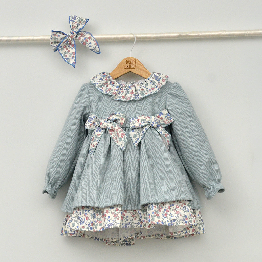 vestidos infantiles para eventos en otoño invierno