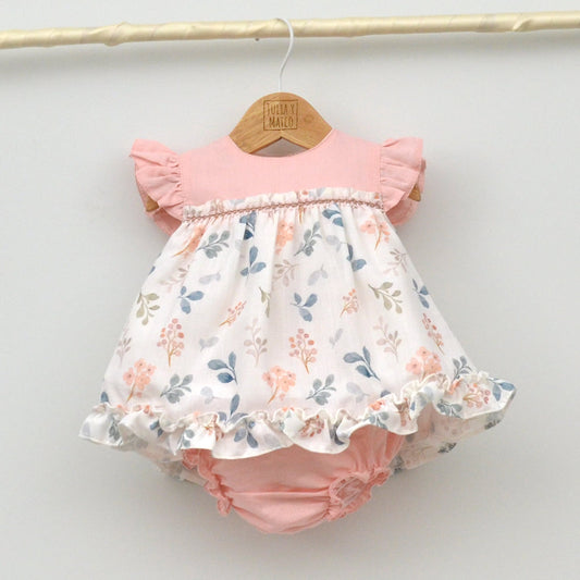 Ropa Bebe Niña 3-6 Meses Mayoral Vestido Floral Para Bebé Niña