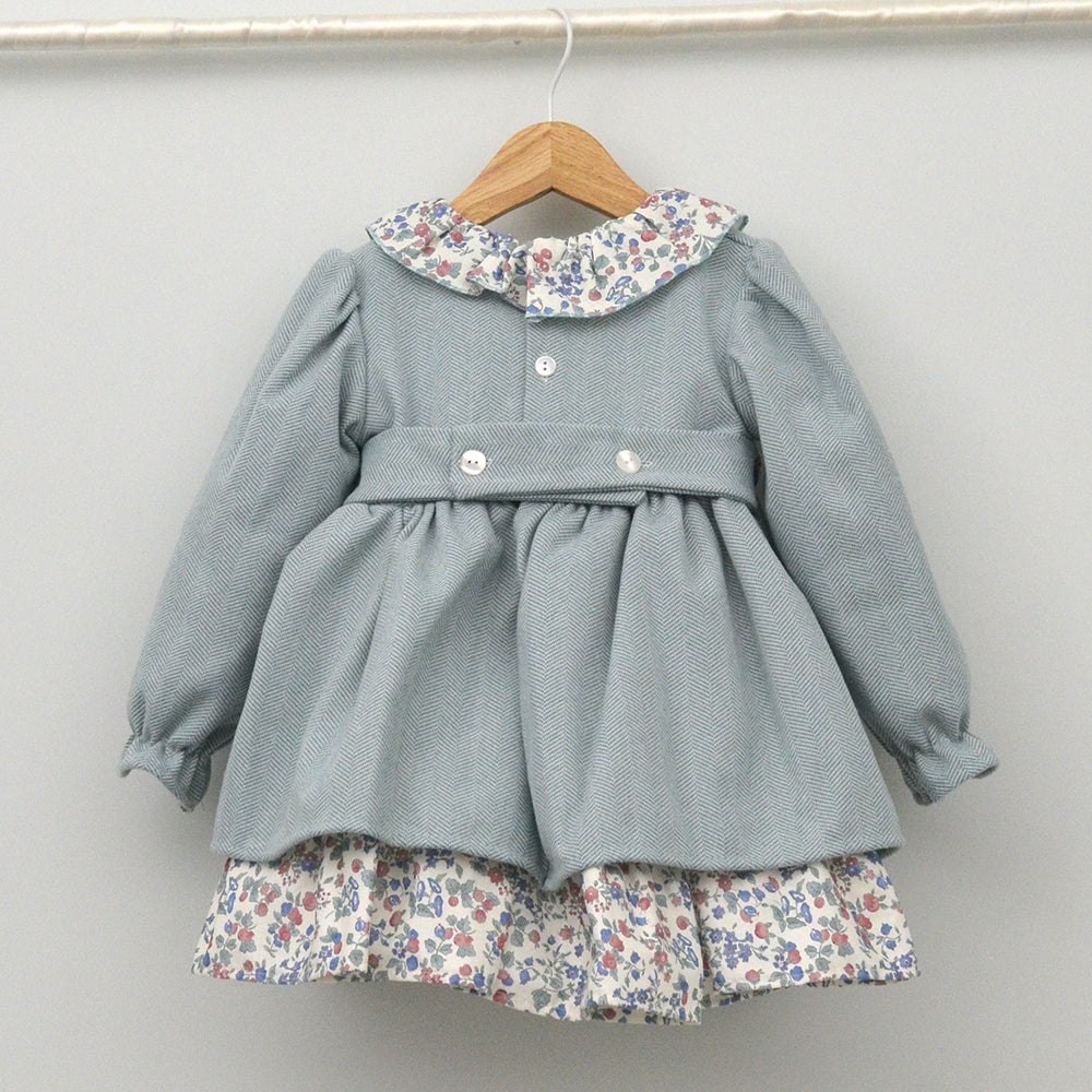 vestido infantil combinado para eventos