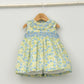 Vestido niña Londres punto Smock