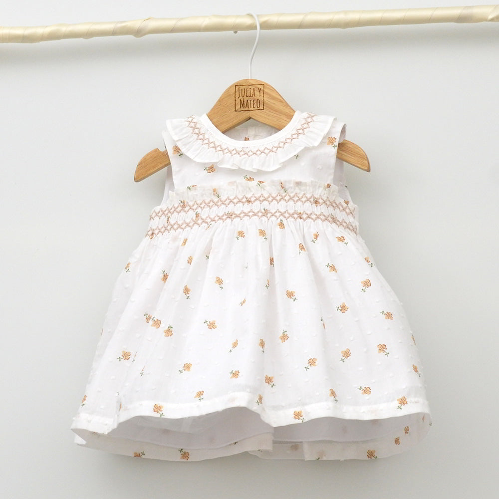 vestido niña bebe punto smock verano vestir Tienda online ropa infantil 