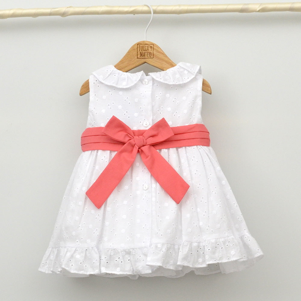 vestido vestir niña con encanto tienda online ropa clasica bebes hecha en españa doña carmen mayoral eventos coral primavera verano