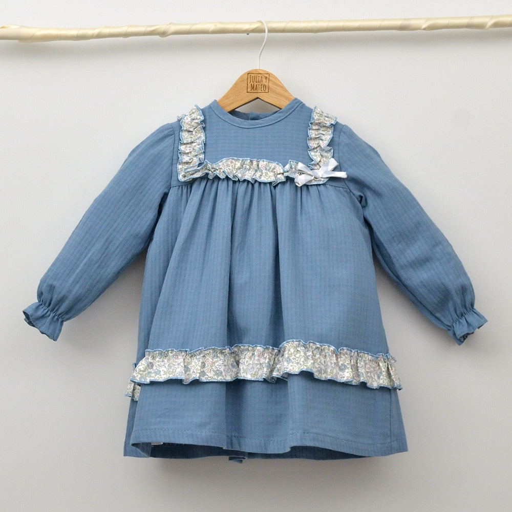 Vestidos vestir niñas conjuntos hermanos conjuntados niños a juego otoño invierno tienda online ropa eventos niños