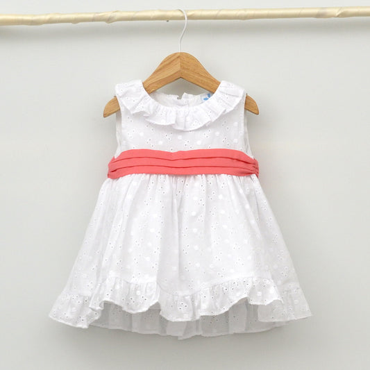 vestido vestir niña con encanto tienda online ropa clasica bebes hecha en españa doña carmen mayoral eventos coral primavera verano