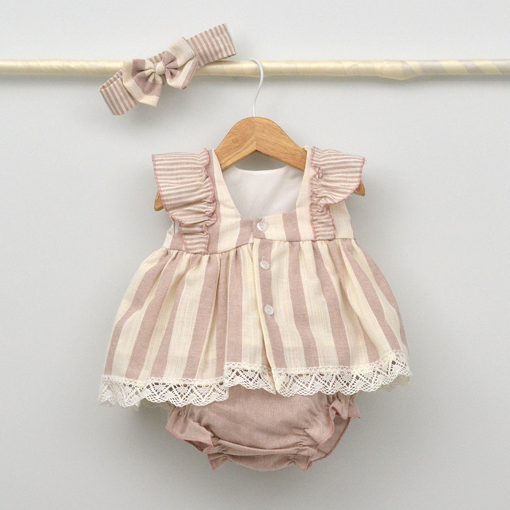 Jesusito bebé Marsella con culotte y diadema