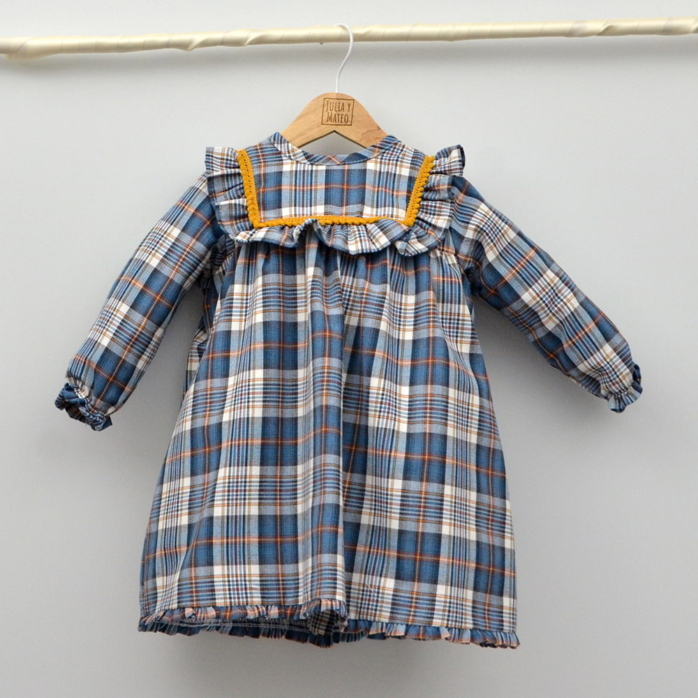 vestido vestir niña hermanas a juego tienda ropa infantil online hecha en españa clasica