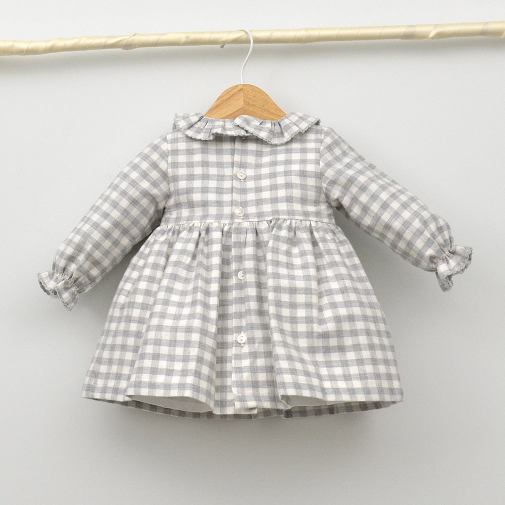 Vestido bebé Carla punto Smock