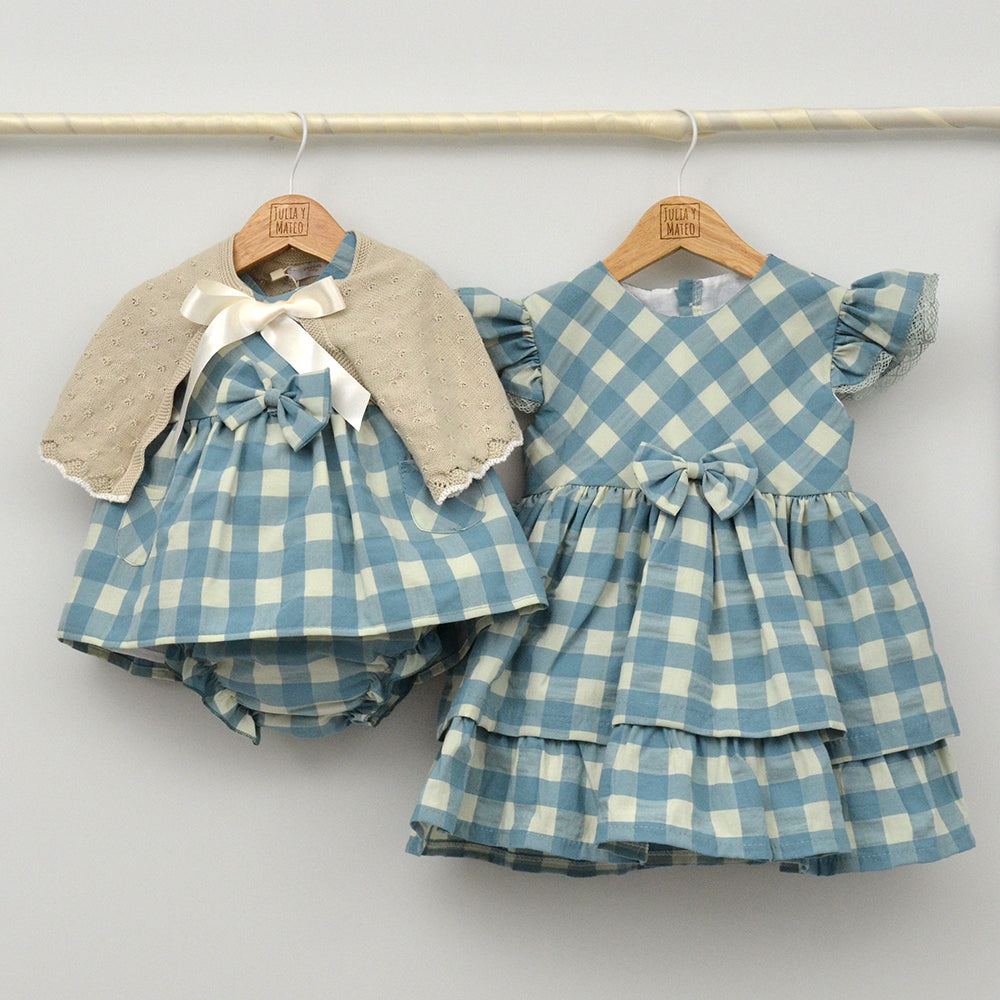 Conjunto bebé Niza con ranita y camisa cuello bebé