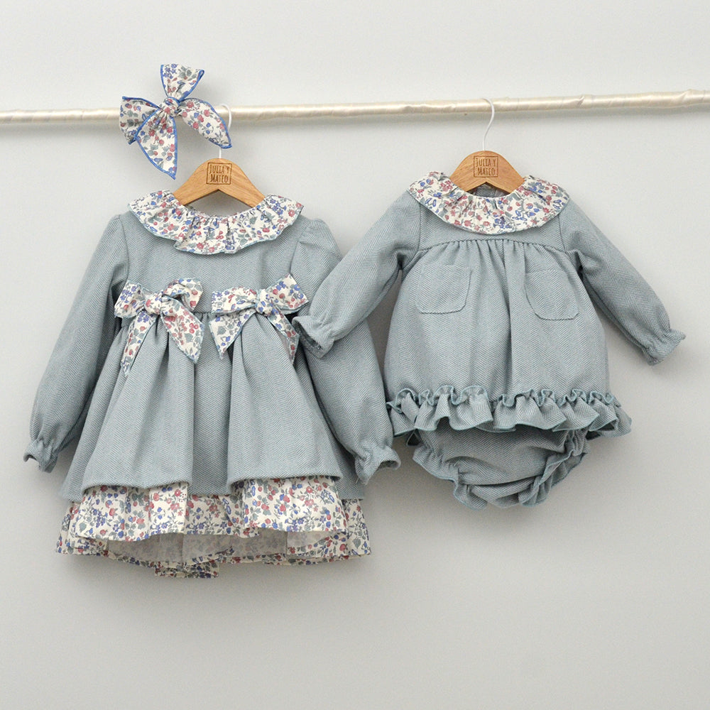 vestidos para otoño invierno hermanas coordinadas para eventos