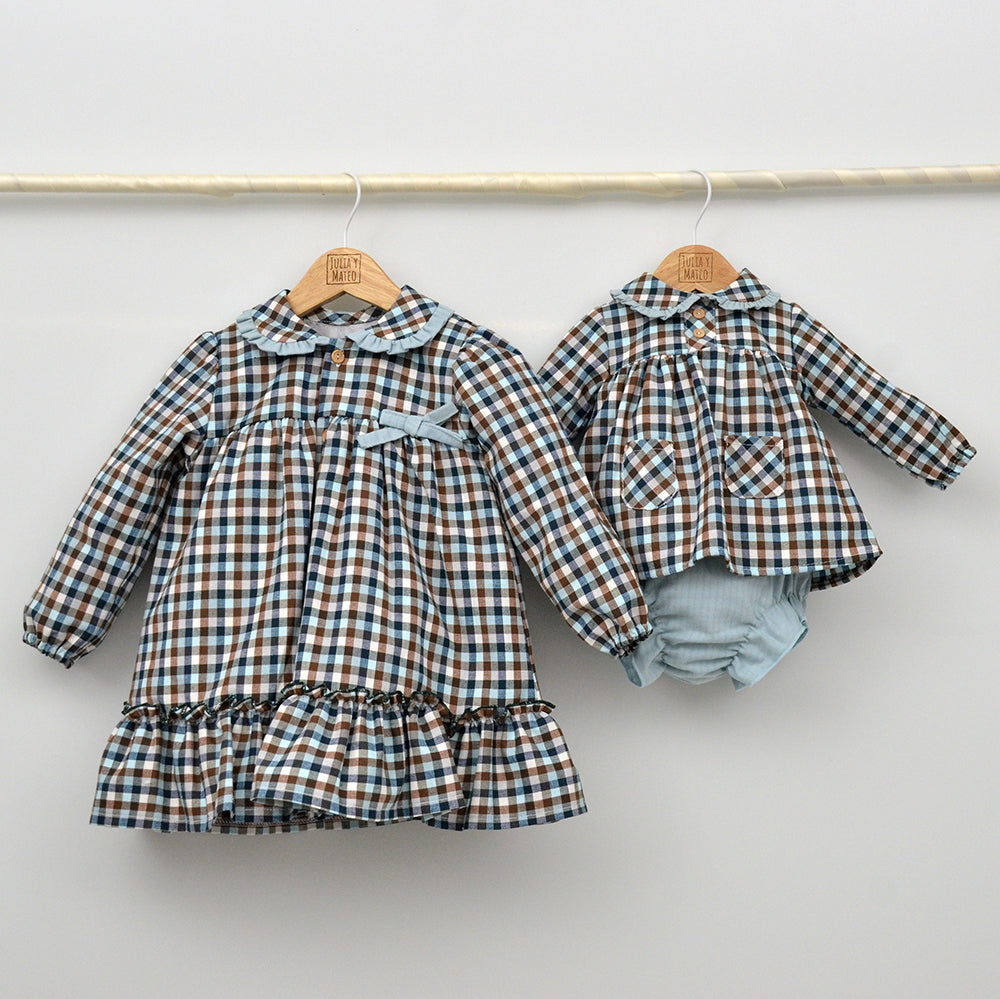 Conjunto bebé Martín con ranita y camisa cuello bebé