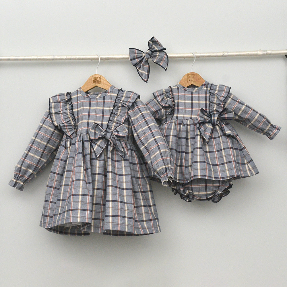 vestidos niñas vestir conjuntadas en otoño invierno
