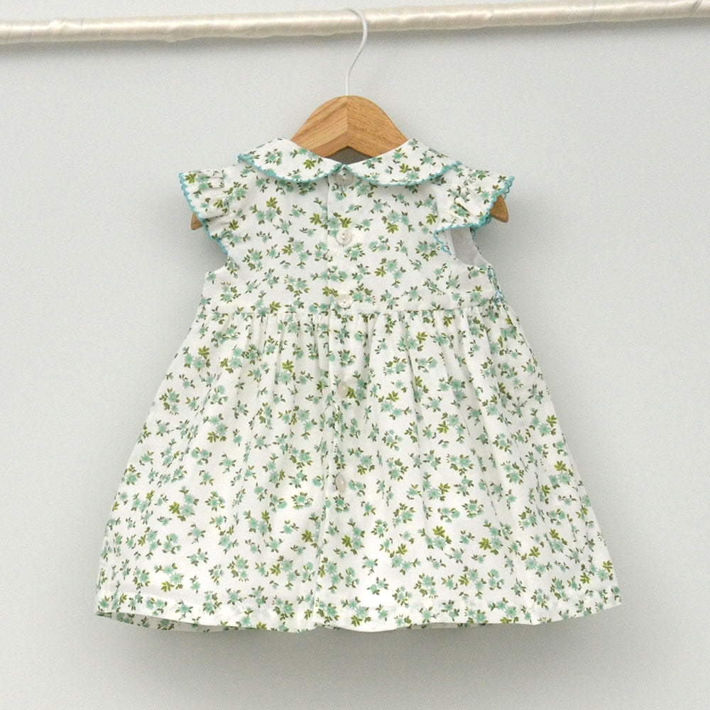 Vestido niña Covadonga punto Smock