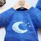 Conjunto bebé Cosmos  jersey, polaina, y gorrito de punto