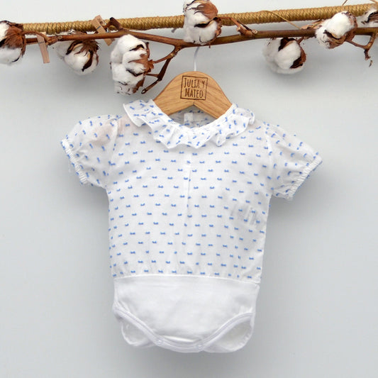 compra online bodys bodis body bodies bebes niños camisa plumeti algodon 100 hecho en españa manga corta