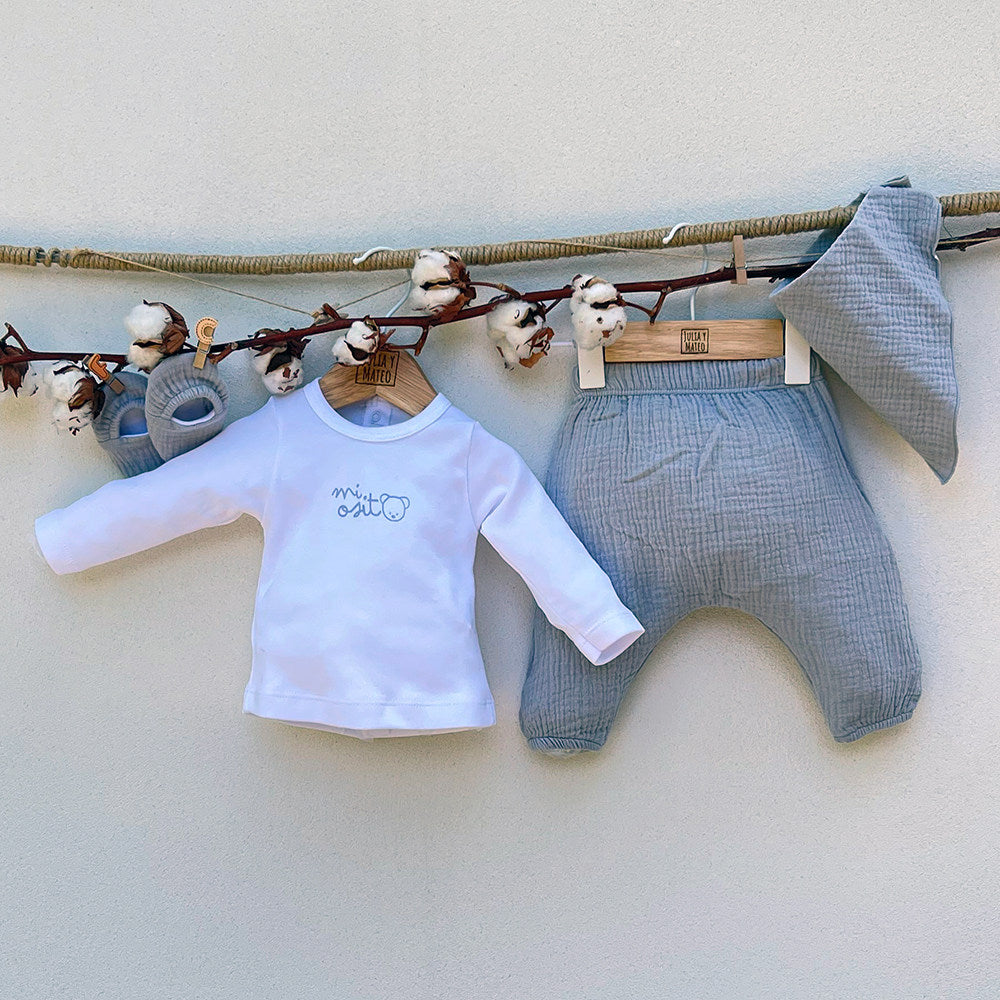Pack regalo recien nacido Ropa de bebe para salir del hospital molona